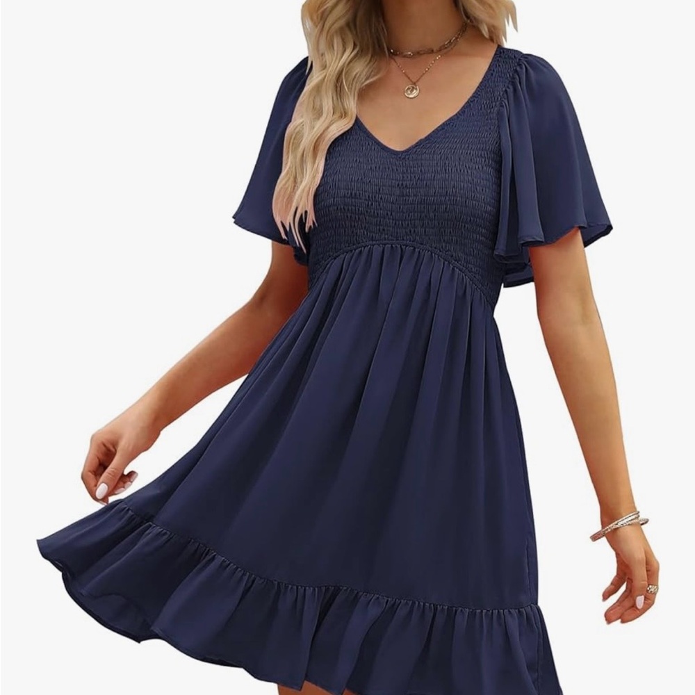 Amazon Navy Blue Women's Dress